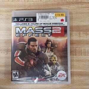 Mass Effect 2 PS3 Factory Sealed Video Game EA Playstation SCIFI BioWare Sony
